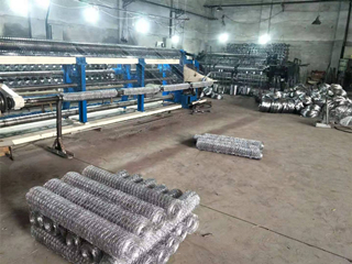 婚慶舞臺造型鐵絲網大型編織機器